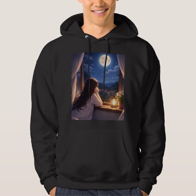 Ein stilles Gespräch mit dem Himmel Hoodie (Vorderseite)