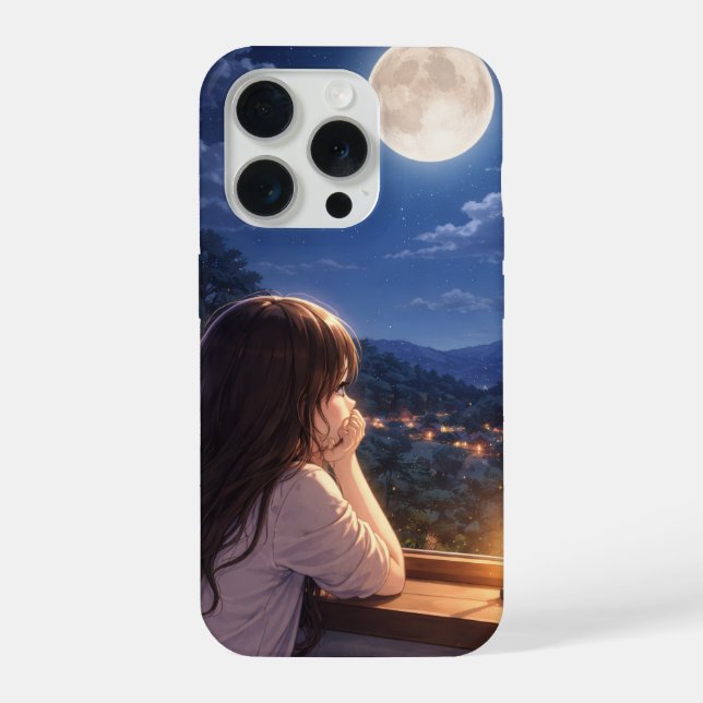 Ein stilles Gespräch mit dem Himmel iPhone Hülle (Rückseite)