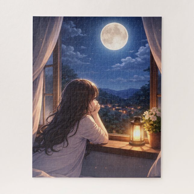 Ein stilles Gespräch mit dem Himmel Puzzle (Vertikal)