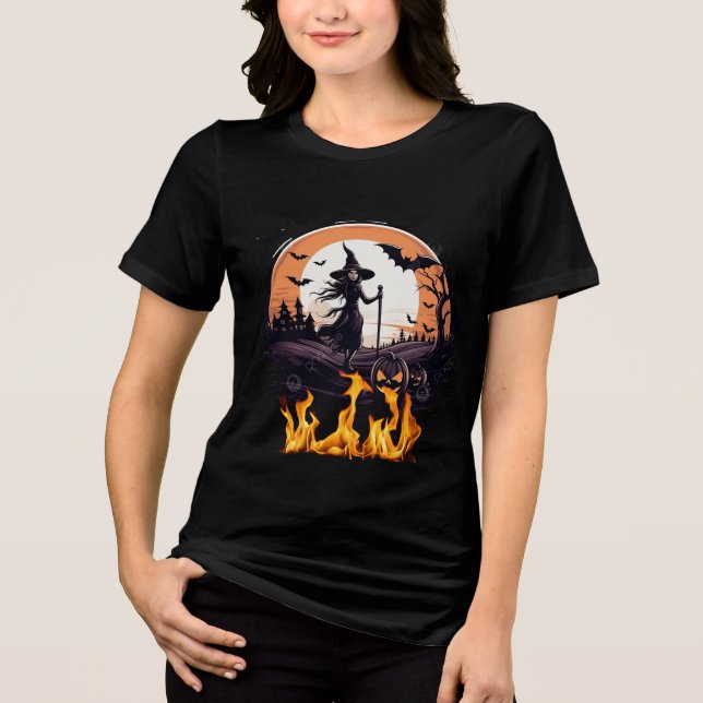 Ein stilvoller T - Shirt zu Halloween (Vorderseite)