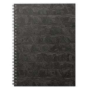 Ein stilvolles Notebook mit modernen geometrischen Notizblock
