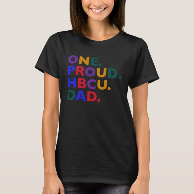 Ein stolzer HBCU-Vater T-Shirt (Vorderseite)