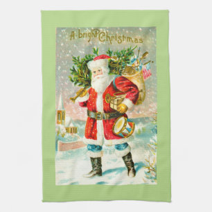 Ein strahlendes Weihnachten Küchentuch