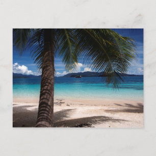 Ein Strand auf der Insel Koh Wai in Thailand Postkarte