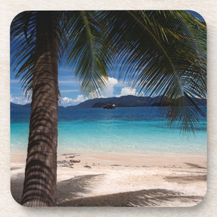 Ein Strand auf KOH Wai Insel in Thailand Getränkeuntersetzer