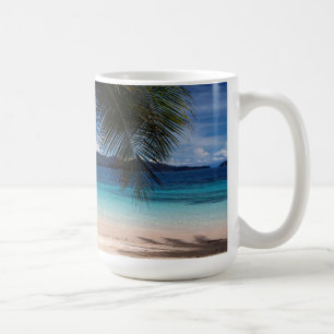 Ein Strand auf KOH Wai Insel in Thailand Tasse