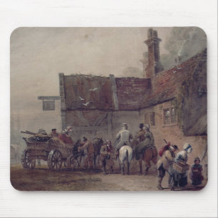 Ein Straßenrand-Gasthaus Mousepad
