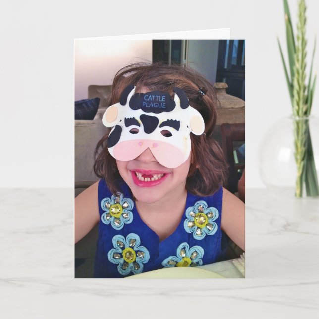 Ein strittiger Punkt Feiertagskarte (Vorderseite)