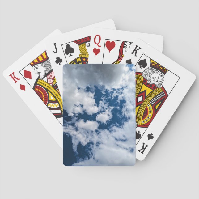 Ein Strudel in den Wolken Spielkarten (Rückseite)