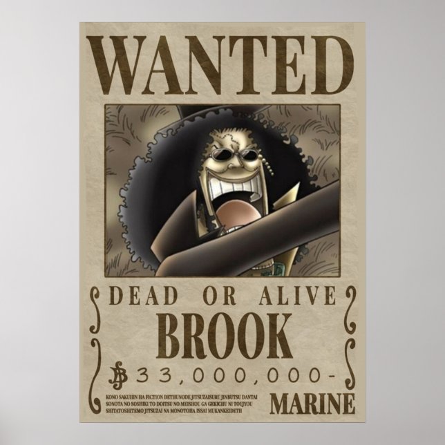 Ein Stück Brook 1. gewollt Poster (Vorne)