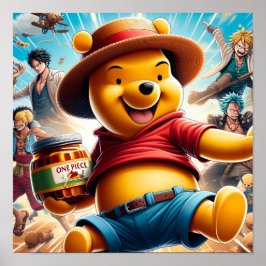Ein Stück gewinnt das Pooh 1 Poster