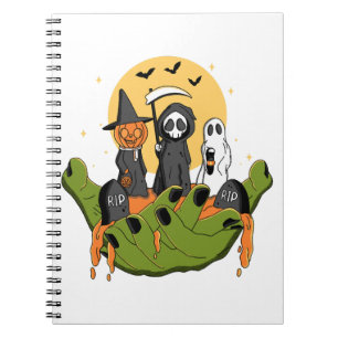 Ein Stück Halloween Notizblock