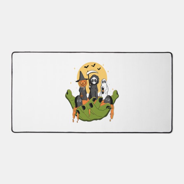 Ein Stück Halloween Schreibtischunterlage (Vorderseite)