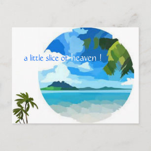 ein Stück Himmel !  Postkarte