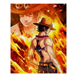 Ein Stück , Law , Luffy und Captain Kid Poster