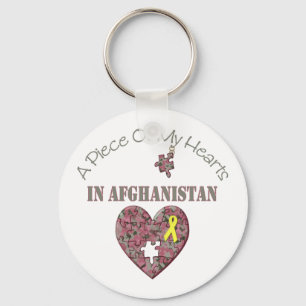 Ein Stück meiner Herzen in Afghanistan Schlüsselanhänger