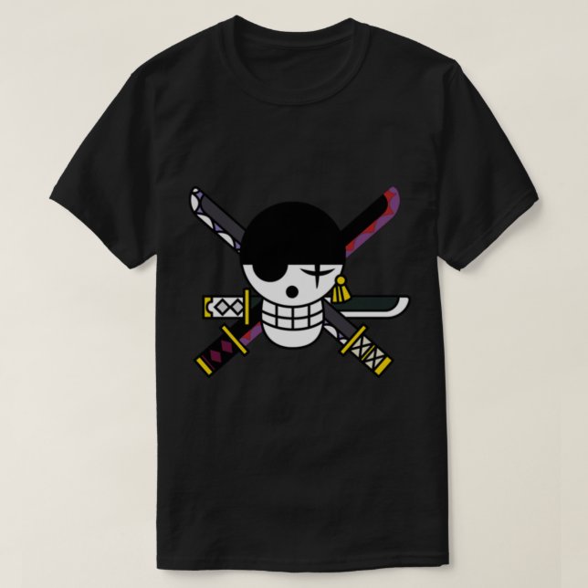 Ein Stück Zoro Logo Classic T - Shirt (Design vorne)