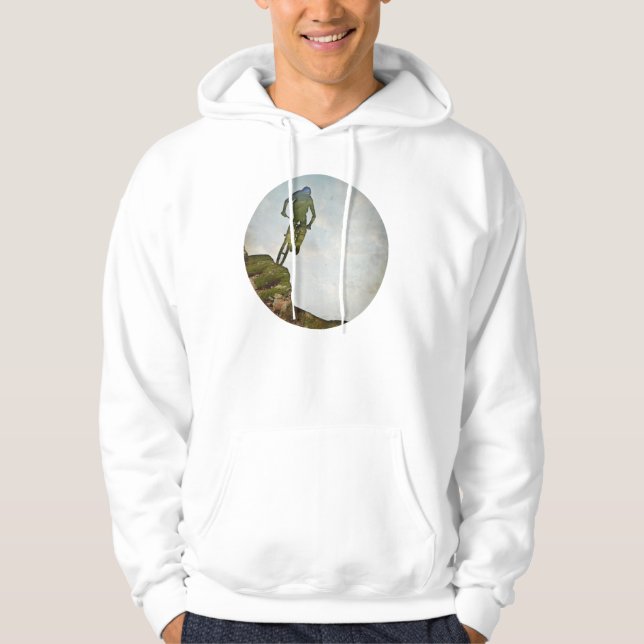 Ein Stückchen weg von der Straße Hoodie (Vorderseite)