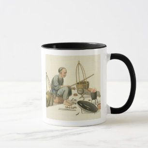 Ein Stümper, überziehen 37 "vom Kostüm der Chin Tasse