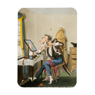 Ein stumpfes Rasiermesser, Kneipe. durch Jagd 1827 Magnet