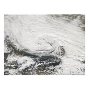 Ein Sturm über dem Schwarzen Meer und dem Meer vo Fotodruck