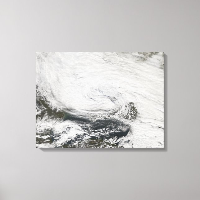 Ein Sturm über dem Schwarzen Meer und dem Meer von Leinwanddruck (Vorderseite)