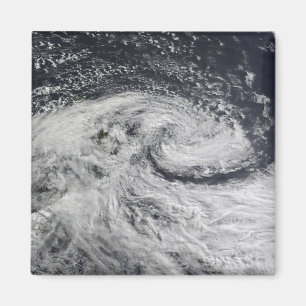 Ein Sturm über Neuseeland Magnet