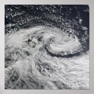 Ein Sturm über Neuseeland Poster