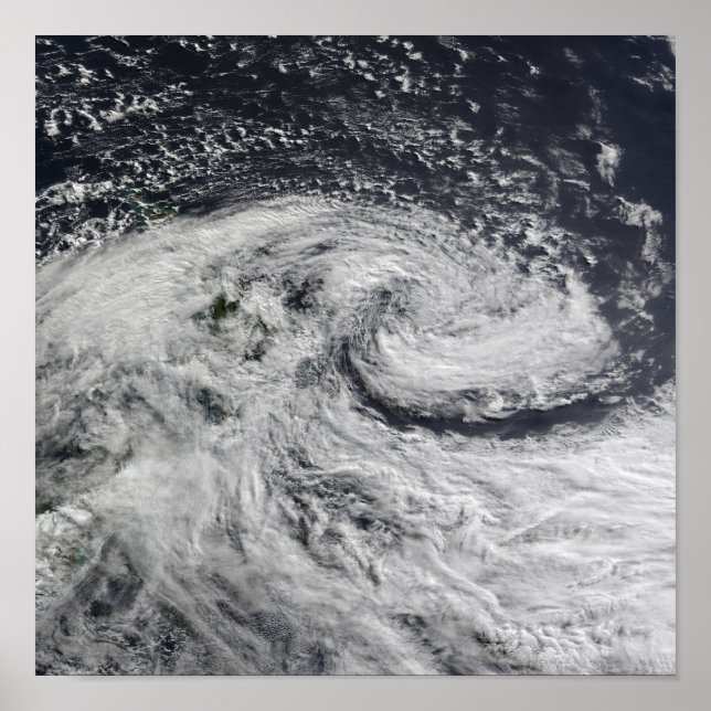 Ein Sturm über Neuseeland Poster (Vorne)