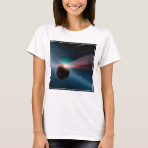 Ein Sturm von Kometen im Eta Corvi-System. T-Shirt