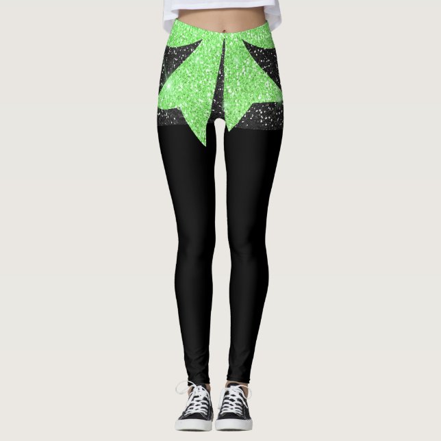 Ein subtiles bisschen Bling Pop Fashion Leggings (Vorderseite)