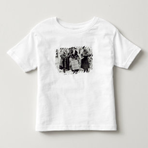 Ein Suffragette, der Zeitungen bis zwei verkauft Kleinkind T-shirt