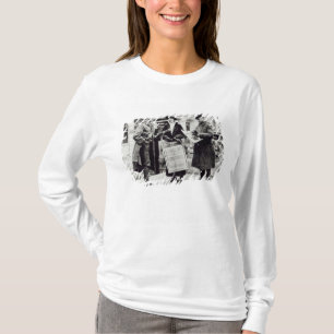 Ein Suffragette, der Zeitungen bis zwei verkauft T-Shirt