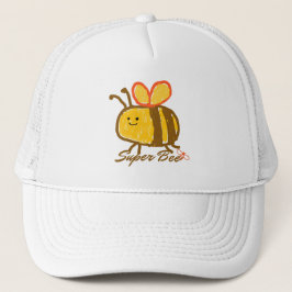 Ein SUPER BEE Trucker Hut Truckerkappe