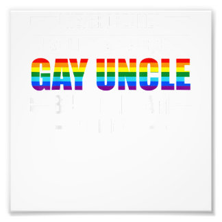 Ein supersexy Gay Uncle Guncle Fotodruck