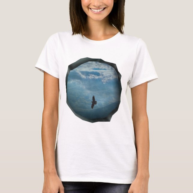 Ein surreales Stück Sky-Grafik-T-Shirt T-Shirt (Vorderseite)