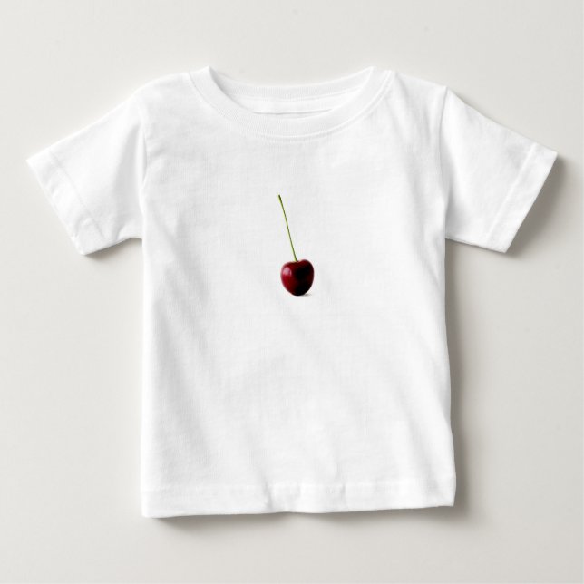 Ein süßer Cherry-Eisknm Baby T-shirt (Vorderseite)