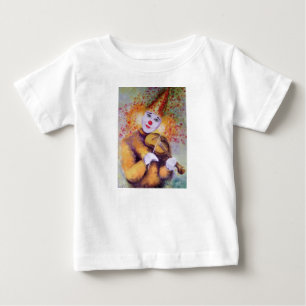 Ein süßer Clown, der Geige spielt Baby T-shirt