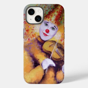 Ein süßer Clown, der Geige spielt Case-Mate iPhone 14 Hülle
