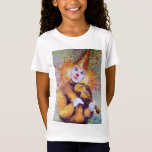 Ein süßer Clown, der Geige spielt T-Shirt