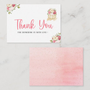 Ein süßer Kürbis danke Mitteilungskarte