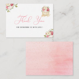 Ein süßer Kürbis Dankeschön Karte