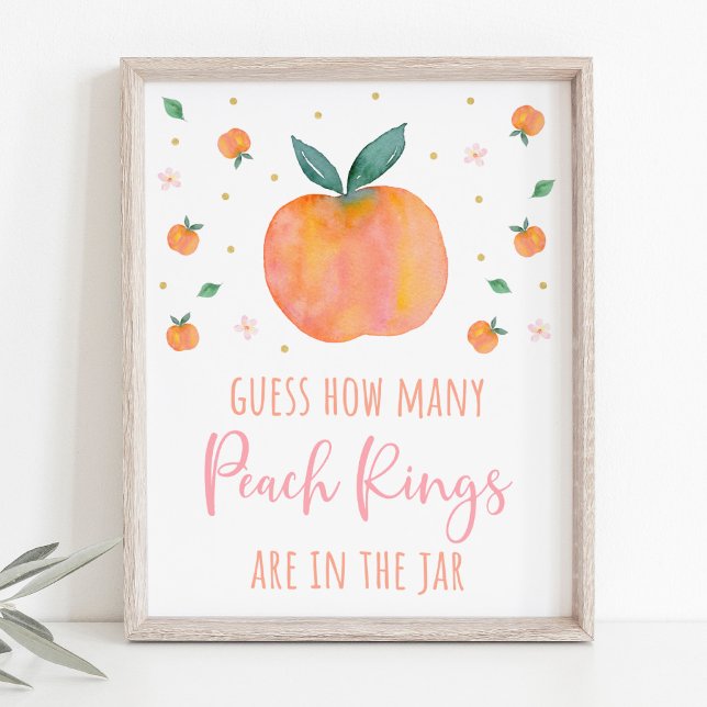 Ein süßer Pfirsich schätzt, wie viele Spiele Poster (Von Creator hochgeladen)