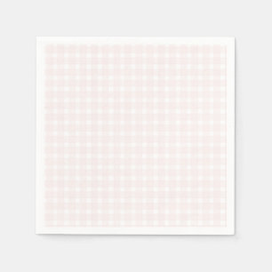 Ein süßer rosa Baby-Shower für ein kleines Häschen Serviette