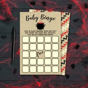 Ein süßes Baby braut Halloween-Kinderdusche