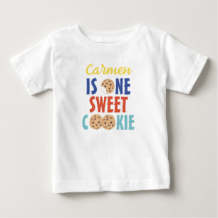Ein süßes Cookie Erstes Geburtstag-Shirt für Junge Baby T-shirt