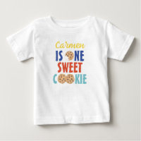 Ein süßes Cookie erstes Geburtstags-T-Shirt für Ju