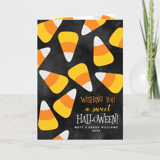 Ein süßes Halloween Karte (Vorderseite)