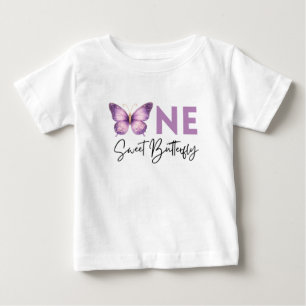 Ein süßes Schmetterlings-T-Shirt zum ersten Geburt Baby T-shirt