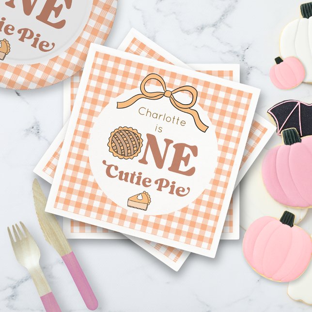 Ein süßes Törtchen 1. Geburtstag Serviette (Von Creator hochgeladen)